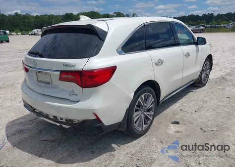 2018 Acura Mdx Technology Package Acurawatch Plus Pkg from USA, damaged, VIN 5J8YD4H50JL016201